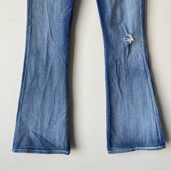 BKE Low-Rise Flare Jeans Y2K Size 27 - Picture 3 of 16